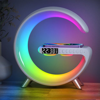 Alcoza™ Smart Lamp with Alarm Clock & Phone Charger