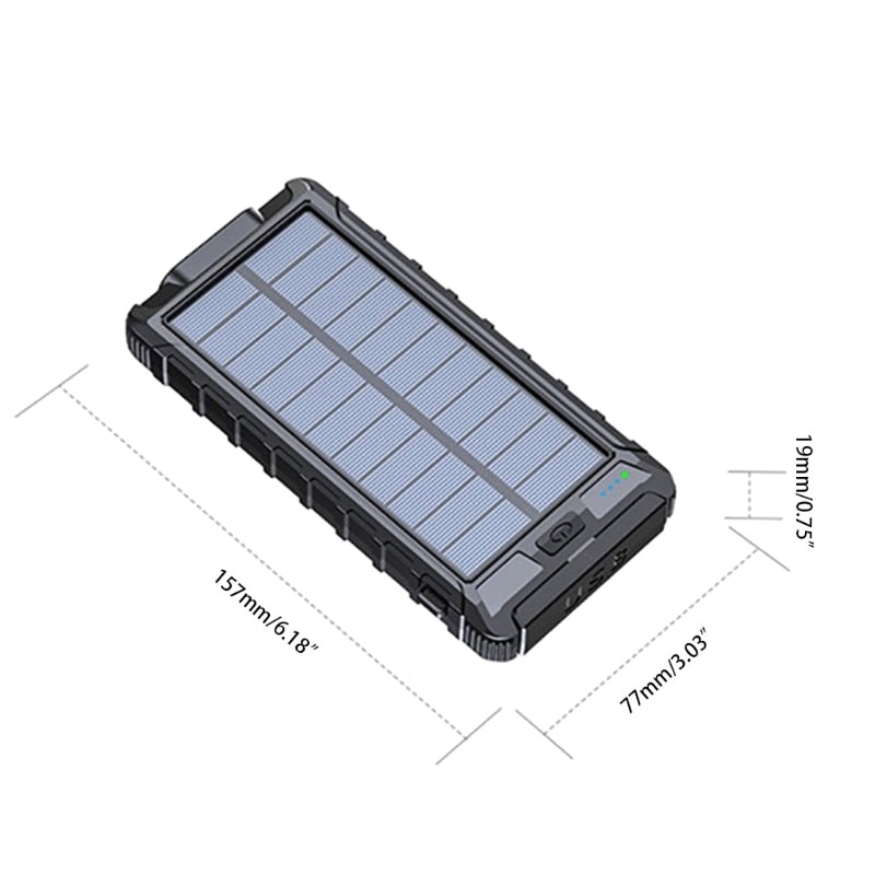 Alcoza™ Solar Fast Charging Power Bank