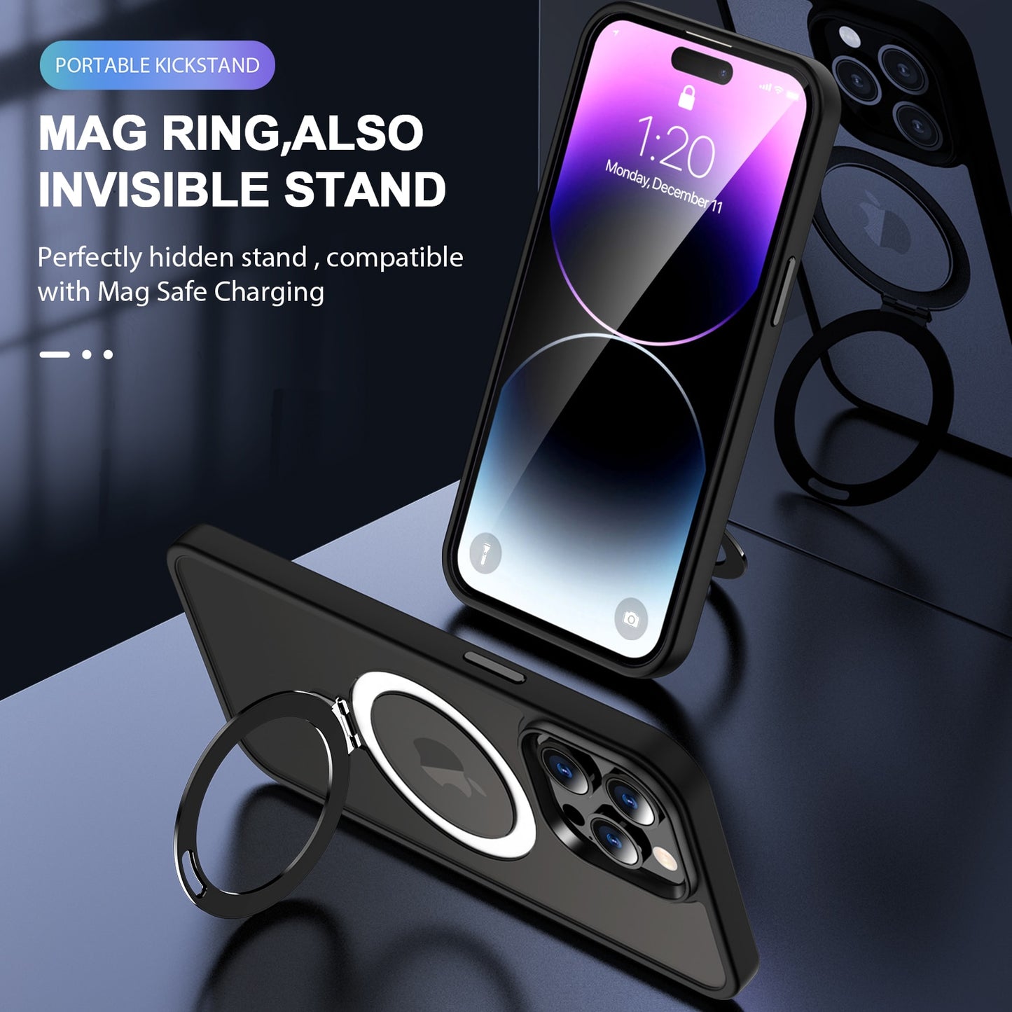 Alcoza™ iStand Magnetic Case
