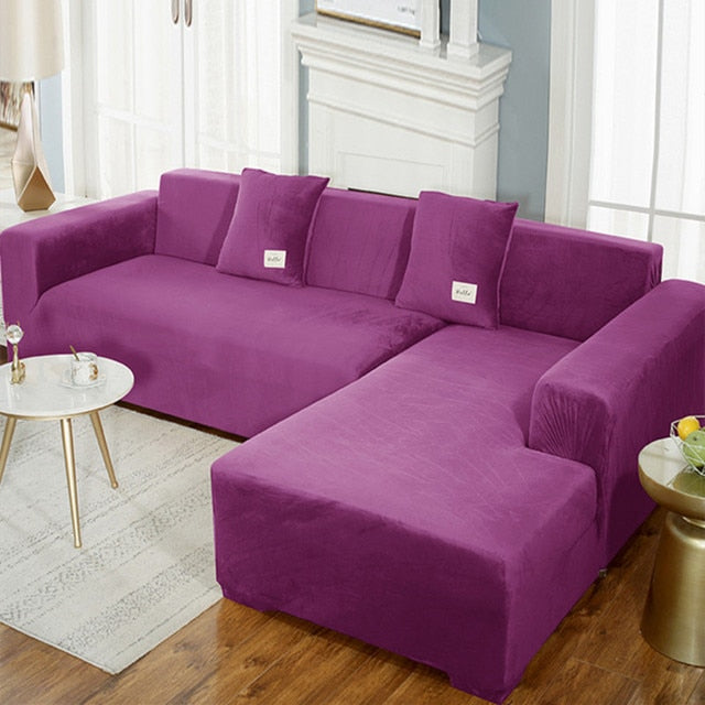 Alcoza™ Shaped Sofa Velvet Covers