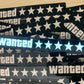 5-Stars Wanted Led Car Panel