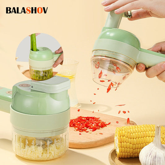 Alcoza™ 4In1 Electric Vegetable Cutter
